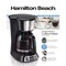 Hamilton Beach Hamilton Beach 12 cups Black/Silver Coffee Maker 49630 - alternate 2
